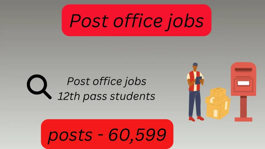 Post office jobs 12th pass students